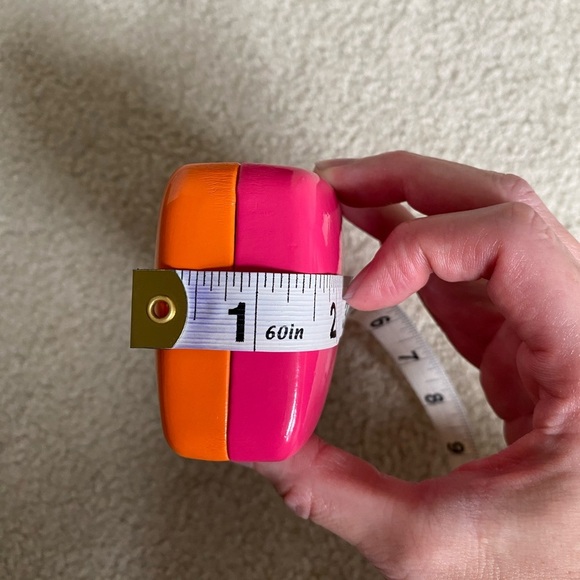 Kate Spade Hard Shell Eyeglass Case Pink and Orange - Picture 10 of 10